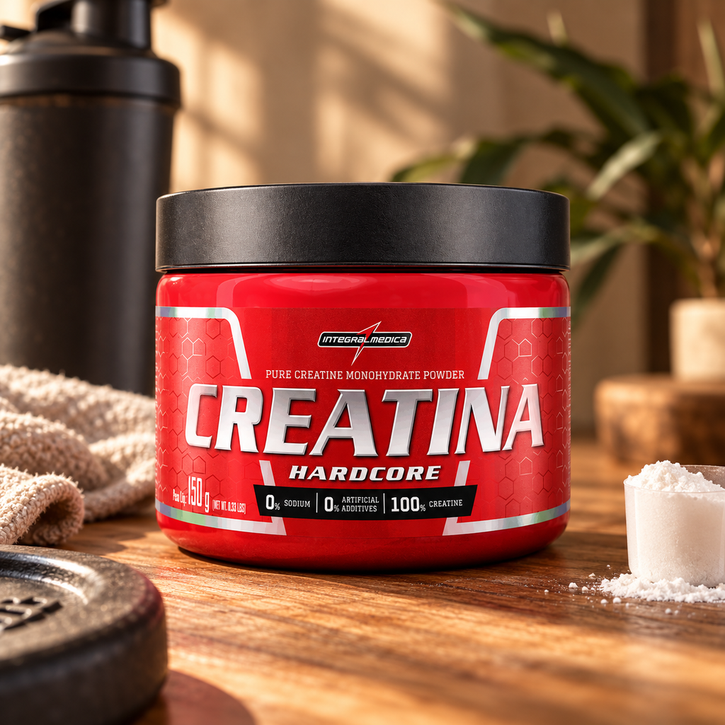 Creatina Hardcore 100% Pura IntegralMedica 300 g