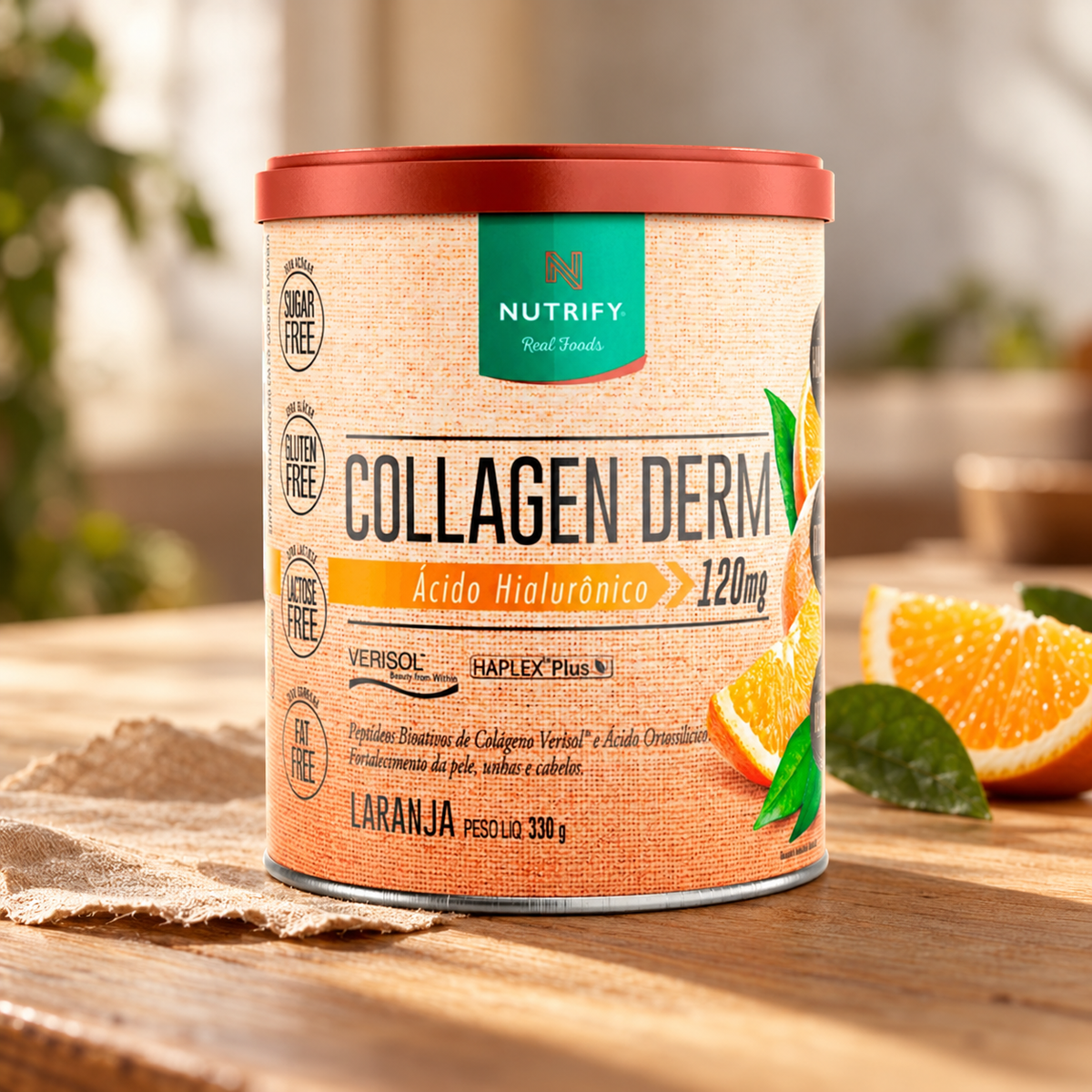 Nutrify Collagen Derm Laranja 330 g
