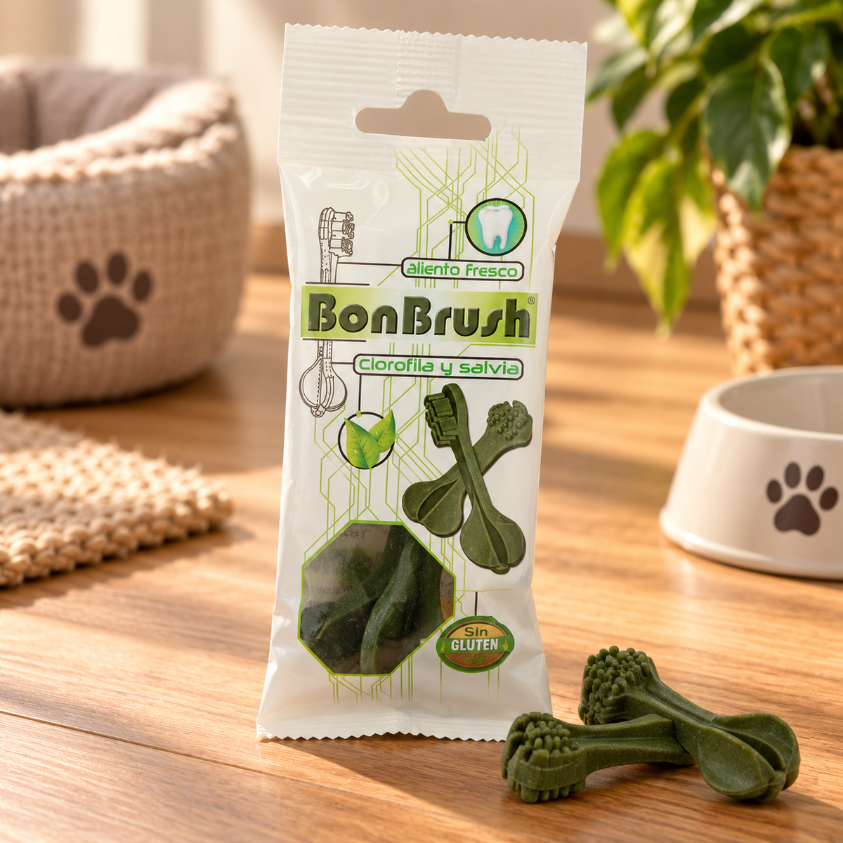 Snack Dentário Clorofila para Cão