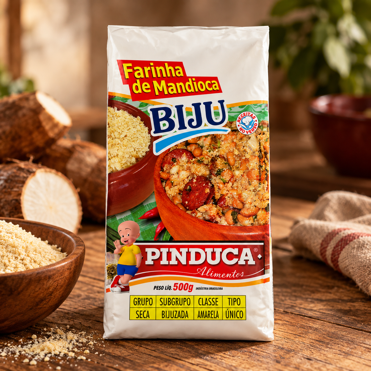 Farinha de Mandioca Pinduca