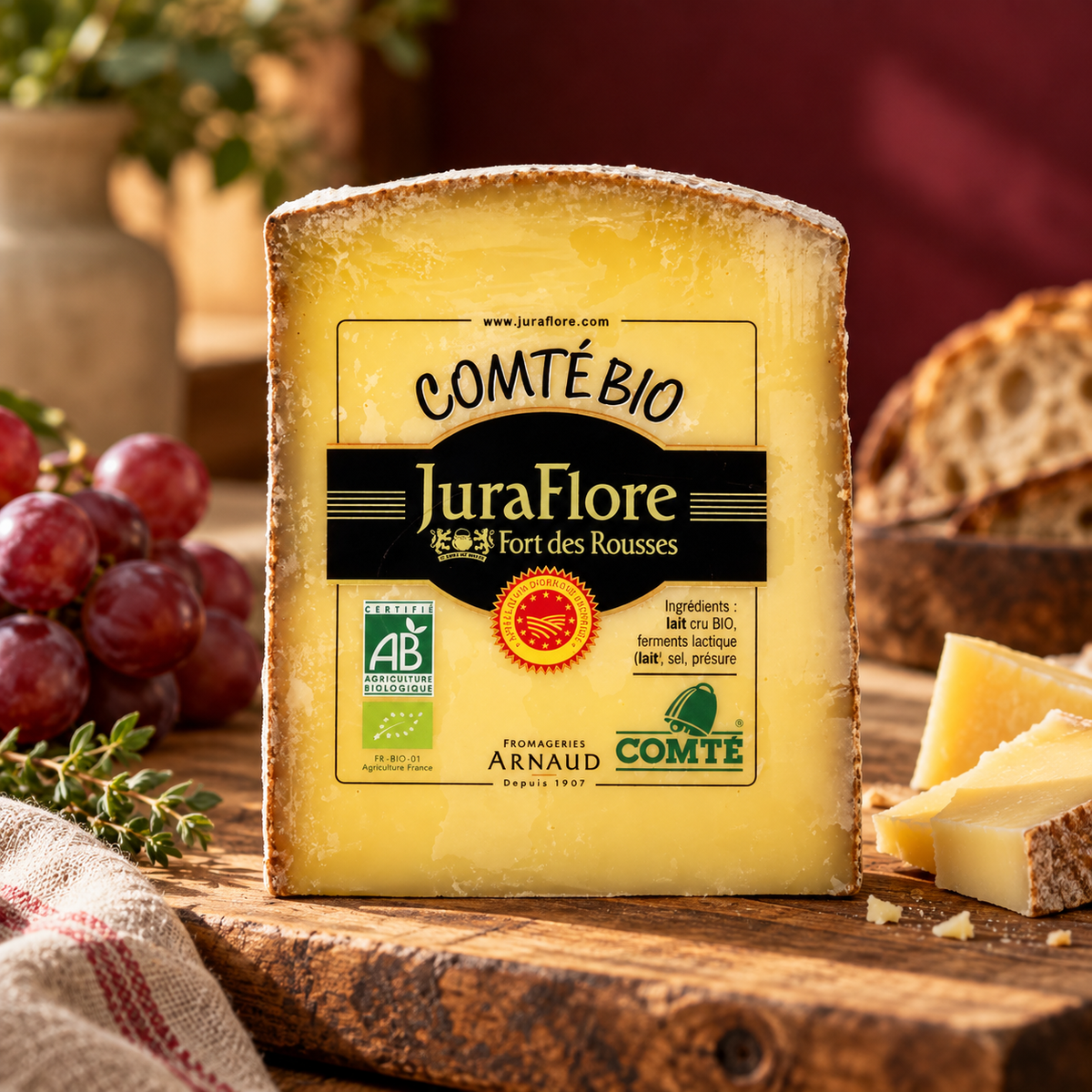 Queijo Comté Bio AOP Juraflore 250 g