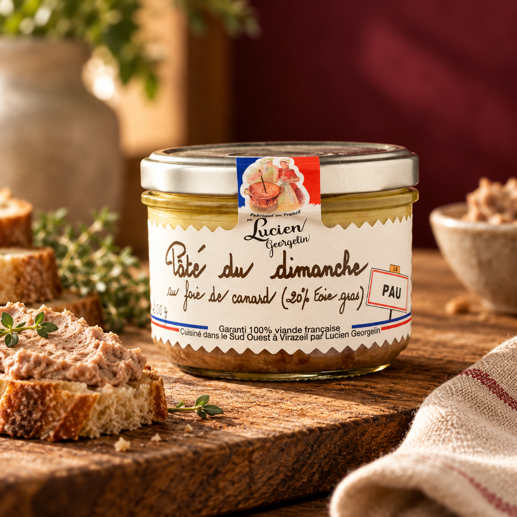 Pâté au Foie Gras Lucien Georgelin 200 g