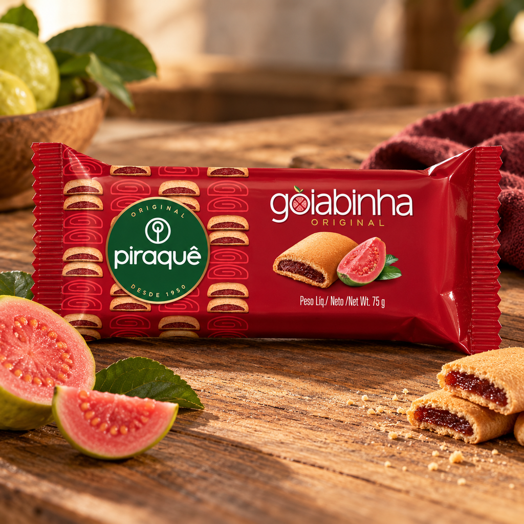 Biscoito Goiabinha Piraquê