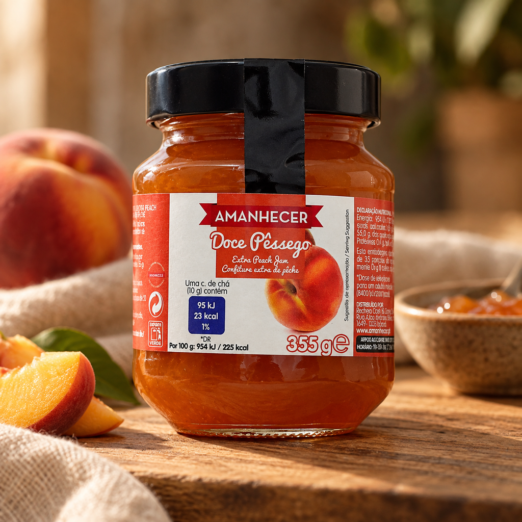 Doce de Pêssego 355 g