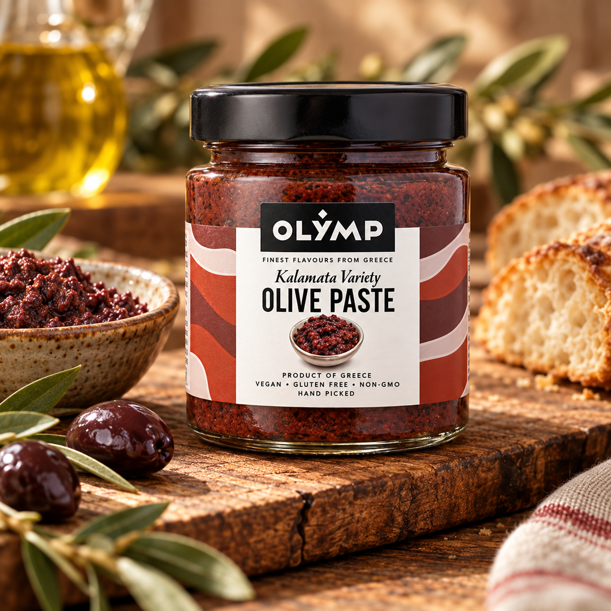 Paté de Azeitona Kalamata Olymp