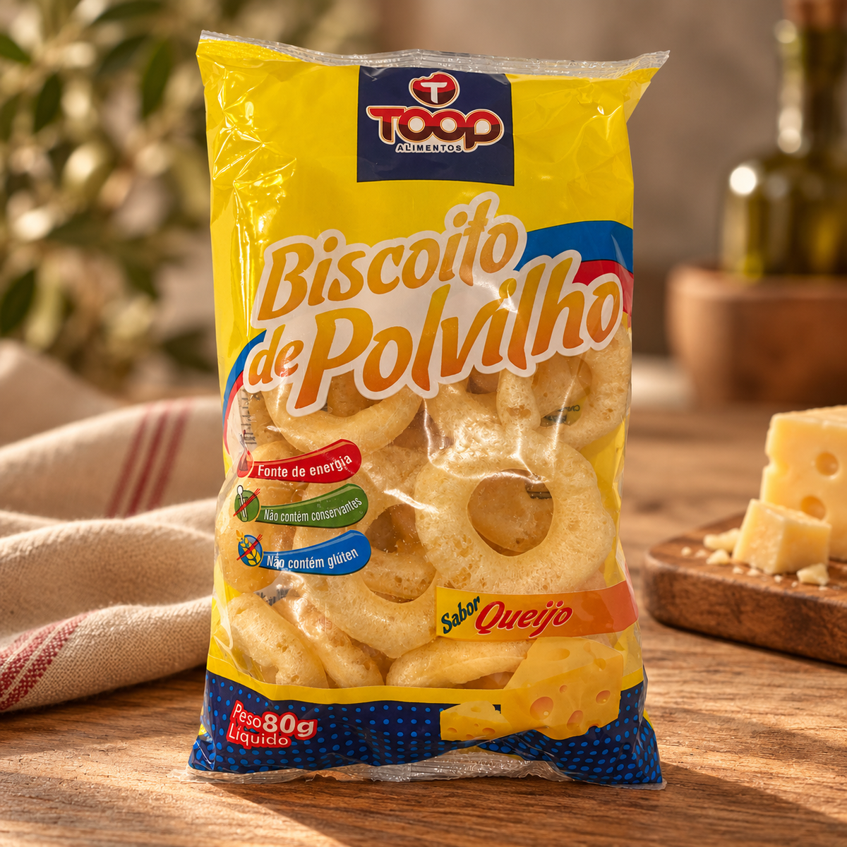Biscoito de Polvilho com Queijo
