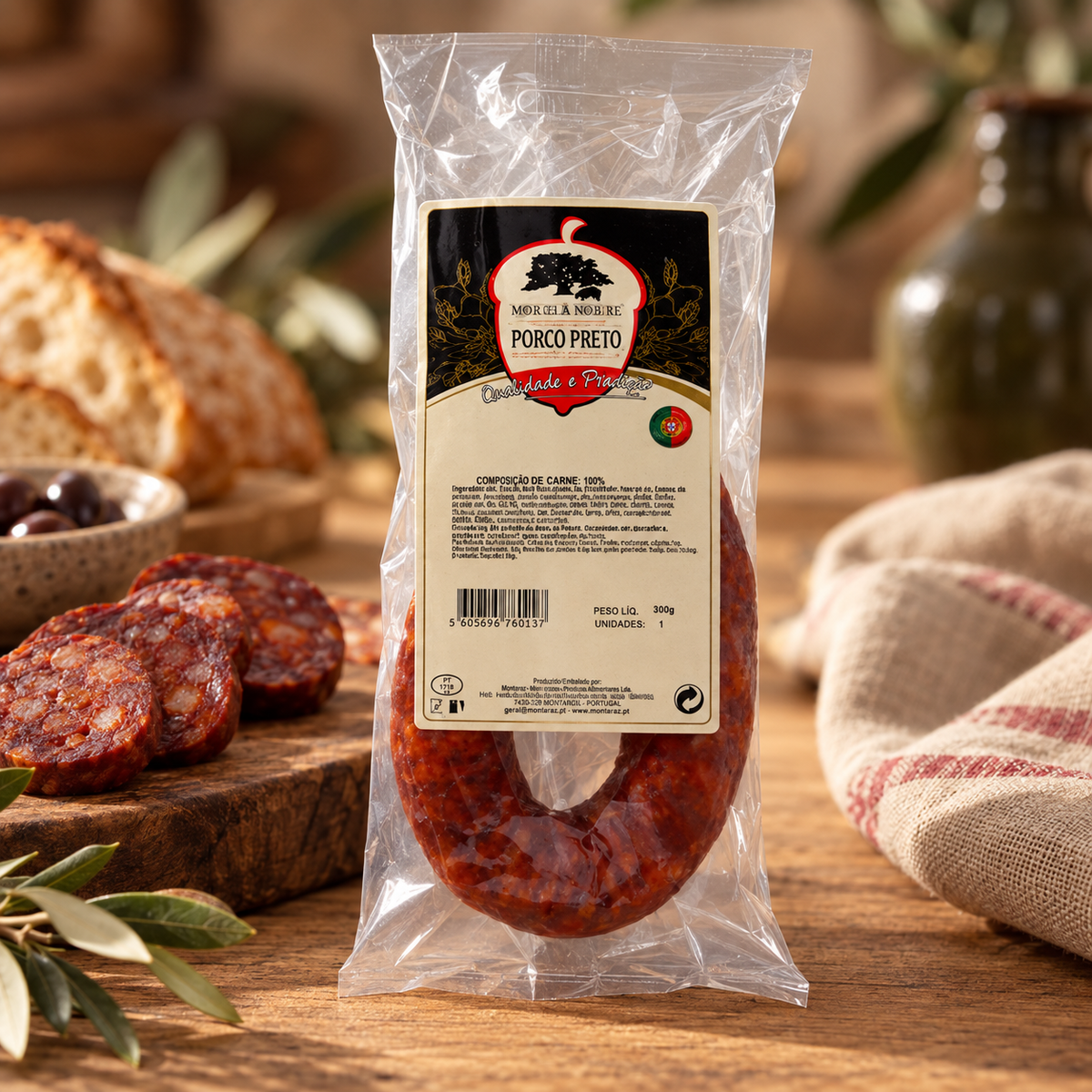 Chouriço de Porco Preto Miguel & Miguel 200 g