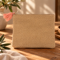 Bolsa de Ráfia com Fecho